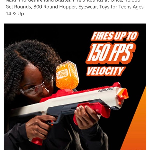 Nerf pro gel fire raid - Picture 3 of 9